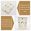 Wood Photo Frame Stands DIY-WH0196-15-4