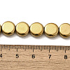 Electroplated Synthetic Non-magnetic Hematite Beads Strands G-L613-L01-02B-4