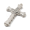 Alloy with Rhinestone Pendants PALLOY-M218-16P-2