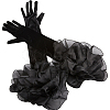 Velvet Long Finger Gloves AJEW-WH20067-005B-1
