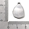 304 Stainless Steel Pendant Cabochon Settings SA-CBA9B1E-01B-P-3