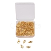 Zinc Alloy Lobster Claw Clasps PALLOY-YW0001-12G-1