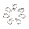SHEGRACE Brass Fold Over Clasps XGR0145P-162P-1