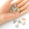 12Pcs 12 Style Alloy Enamel Pendants ENAM-YW0002-76-3