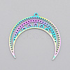 Ion Plating(IP) 304 Stainless Steel Pendants STAS-T056-LA523-1