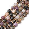 Natural Multicolor Tourmaline Beads Strands GG-CBAC972-A03-01-2
