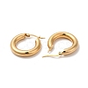PVD Vacuum Plating 304 Stainless Steel Huggie Hoop Earrings for Women X-EJEW-Q767-01A-G-2
