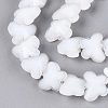 Opaque Glass Beads Strands GLAA-N073-01A-3