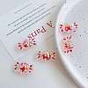 Transparent Acrylic Beads OACR-E025-07-2