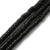 Natural Black Stone Beads Strands G-F631-A14-01-1