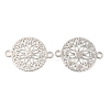 Long-Lasting Plated Brass Connector Charms KK-K336-18P-1