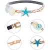 Handmade Lace Women Headband OHAR-PH0001-06-4