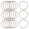 Brass Linking Rings X-EC18730mm-R-1