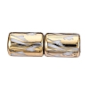 Electroplate Glass Beads EGLA-Q137-01A-M02-1