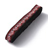 Ethnic Style Polyester Ribbon OCOR-WH0047-37E-2