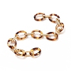 Handmade Transparent Acrylic Cable Chains AJEW-JB00700-02-1