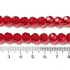 Transparent Glass Beads X-EGLA-A035-T8mm-D07-5