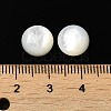 Natural White Shell Cabochons SSHEL-M022-01C-3