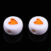Opaque Acrylic Beads MACR-N008-57-4