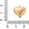 304 Stainless Steel Pendants STAS-Q349-02F-G-3