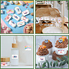 Leaf Paper Self Adhesive Mini Candy Bar Wrappers DIY-WH0604-013-6