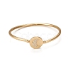 Rack Plating Brass Micro Pave Cubic Zirconia Bangles BJEW-E071-19G-02-1