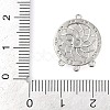 Brass Pave Clear Cubic Zirconia Chandelier Component Links KK-L219-23P-3