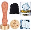 1Pc Brass Stamp Head DIY-OC0008-33C-1