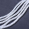 Electroplate Glass Beads Strands EGLA-A034-J2mm-B07-1
