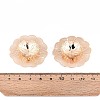Brass Bead Caps KK-N278-06KCG-3