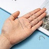 Iron Ends with Twist Chains CH-R001-S-5cm-4