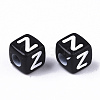 Opaque Acrylic Beads SACR-N002-01Z-3