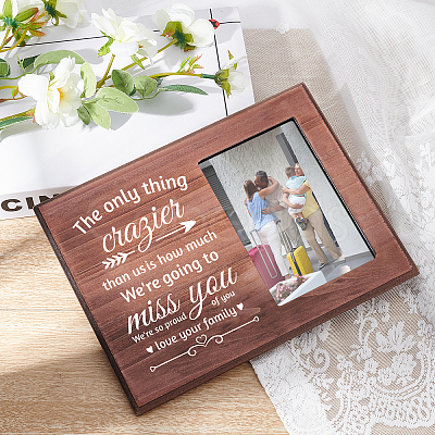 MDF Photo Frames DIY-WH0231-038-1