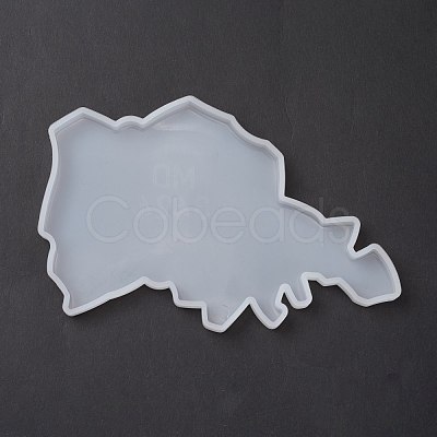 Map Coasters Silicone Molds DIY-O019-05-1