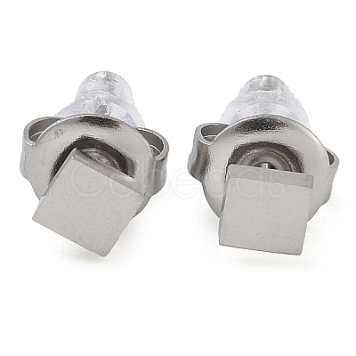 304 Stainless Steel Stud Earrings for Women EJEW-B109-04C-P-1