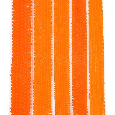 Transparent Glass Beads Strands EGLA-A044-T8mm-MD25-1