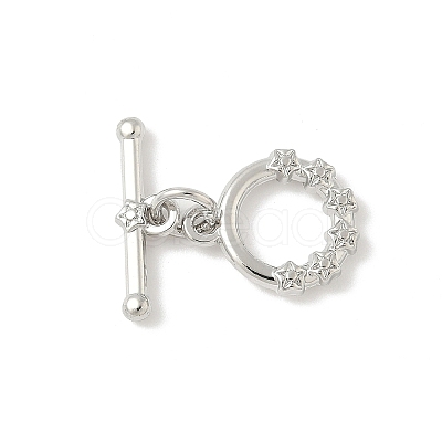 Alloy Toggle Clasps FIND-B047-05P-1