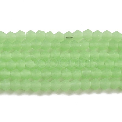 Imitation Jade Frosted Glass Bead Strands X1-GLAA-F029-JM4mm-B01-1