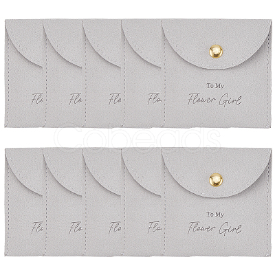 10Pcs Velvet Pouches with Snap Button ABAG-SP0001-42B-1