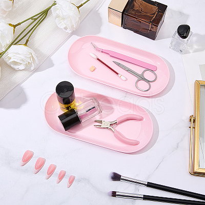 Plastic Nail Salon Utility Trays AJEW-CP0010-96B-1