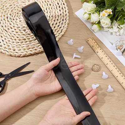 PVC Replacement Straps with Rivets for Outdoor Lawn Furniture Chaise Lounge Repair OCOR-WH0105-080A-1