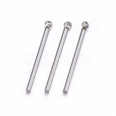 Tarnish Resistant 201 Stainless Steel Pendants STAS-F174-03P-C-1