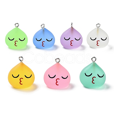 Luminous Resin Cartoon Pendants CRES-Z004-03-1