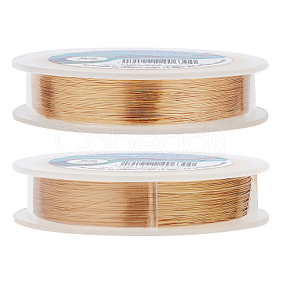 Round Copper Wire for Jewelry Making CWIR-BC0004-0.2mm-07-1