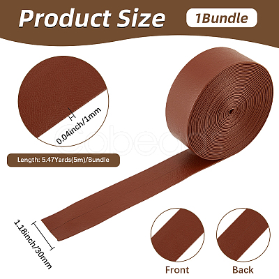 PU Leather Ribbons DIY-WH20011-93H-06-1