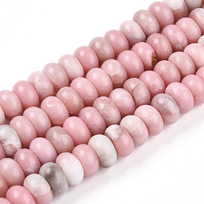 Natural Pink Opal Beads Strands G-T140-75A-1