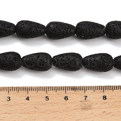 Natural Lava Rock Beads Strands G-G347-03I-1