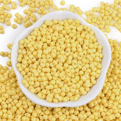 Baking Paint Glass Seed Beads X1-SEED-K010-A26-1
