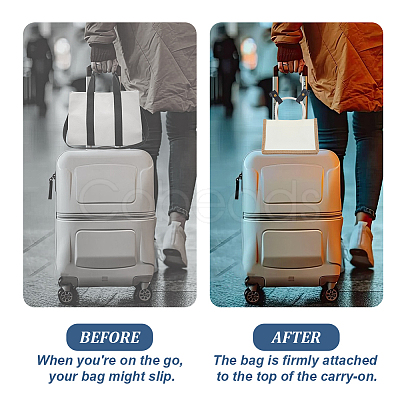 PU Leather Anti-lost Fixed Buckle for Luggage AJEW-WH0816-347AB-1