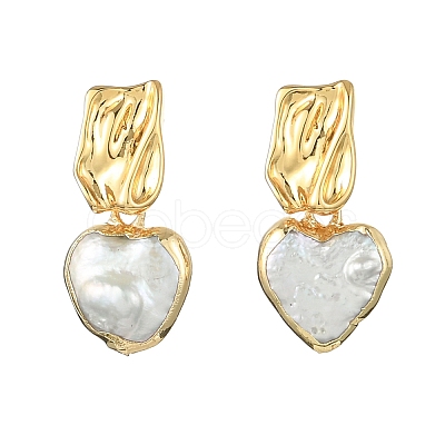 304 Stainless Steel Stud Dangle Earrings EJEW-JE07240-01-1